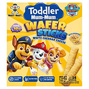 Toddler Mum-mum Paw Patrol Wafer Sticks - White Cheddar Cheese