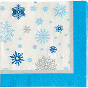 Destination Holiday Snowflakes Christmas Dinner Napkins