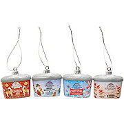 H-E-B Brand Shop Creamy Creations Carton Mini Christmas Ornaments