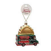 Destination Holiday Taco Truck Christmas Ornament