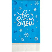 Destination Holiday Let it Snow Christmas Guest Napkins