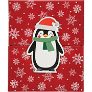 Destination Holiday Penguin Christmas Gift Card Flip Box