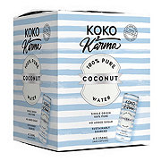 Koko & Karma 100% Pure Coconut Water 4 pk Cans