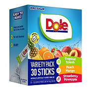 Dole Zero Sugar Drink Mix Sticks - Variety Pack