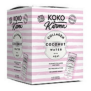 Koko & Karma Collagen Coconut Water with Acai 4 pk Cans