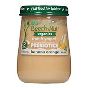 Beech-Nut Organics Stage 2 with Prebiotics Baby Food - Banana Orange