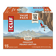 Clif Bar 11g Protein Energy Bars Value Pack - Crunchy Peanut Butter 
