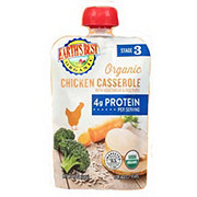 Earth's Best Organic Baby Food Pouch - Chicken Casserole Puree