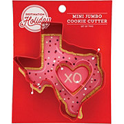 Destination Holiday Mini Jumbo Texas & Heart Valentine's Cookie Cutter