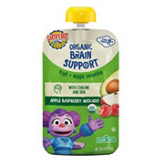 Earth's Best Organic Organic Brain Support Smoothie Pouch - Apple Raspberry Avocado