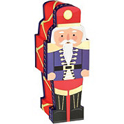 Destination Holiday Nutcracker Shape Christmas Gift Box