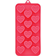 Destination Holiday Valentine's Candy Treat Mold - Conversation Hearts