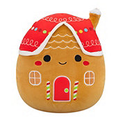 Squishmallows Gingerbread House Christmas Plush