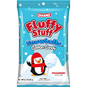 Charms Fluffy Stuff Snowballs Strawberry Cotton Candy