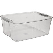 Destination Holiday Latching Rectangle Storage Bin, Medium