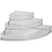 Destination Holiday Corner Spice Rack - Clear