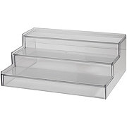 Destination Holiday 3 Tier Expanding Shelf Organizer - Clear