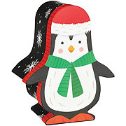 Destination Holiday Penguin Shape Christmas Gift Box