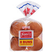 Family Style Hamburger Buns