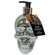 Simple Pleasures Silver Metallic Skull Scented Hand Soap - Bone Powder