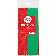 Destination Holiday Christmas Tissue Paper - Red & Green