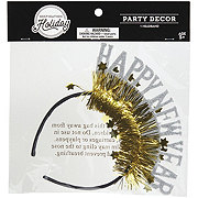 Destination Holiday Happy New Year Tinsel Headband