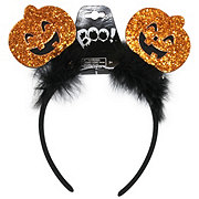 Boo! Smiling Pumpkins Antenna Headband