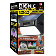 Bell + Howell Bionic Solar Powered Wall Light Max