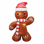 Destination Holiday Gingerbread Man Christmas Inflatable