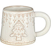 Destination Holiday Christmas Tree Embossed Mug