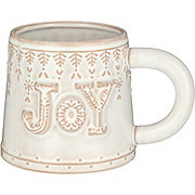 Destination Holiday Joy Embossed Christmas Mug