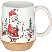 Destination Holiday Santa's List Stoneware Christmas Mug