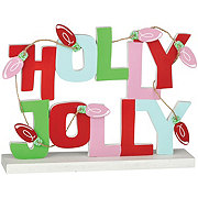 Destination Holiday Holly Jolly Christmas Tabletop Decor