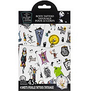 Townley Disney Tim Burton's The Nightmare Before Christmas Halloween Body Tattoos