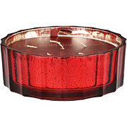 Destination Holiday Cinnamon Pinecone Scented Christmas Bowl Candle - Red