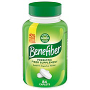 Benefiber Prebiotic Fiber Supplement Caplets