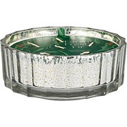 Destination Holiday Farm Fresh Fir Scented Christmas Bowl Candle - Silver