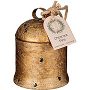 Destination Holiday Chestnut Pine Scented Christmas Bell Candle