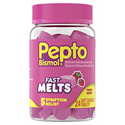 Pepto Bismol Fast Melts Chewable Tablets - Fresh Berry