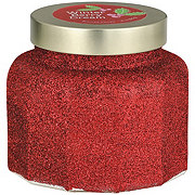 Destination Holiday Winter Berry Dream Scented Christmas Candle - Red Glitter