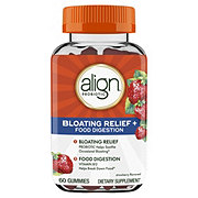 Align Probiotic Bloating Relief + Food Digestion Gummies - Strawberry