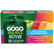 GoGo SqueeZ Active Electrolyte Strawberry Pineapple Orange