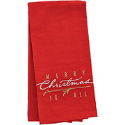 Destination Holiday Christmas Kitchen Towel - Red