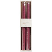 Haven + Key Taper Candles - Purple, 2 ct