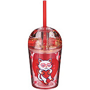 Destination Holiday Cat Snowglobe Valentine's Tumbler