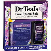 Dr Teal's Epsom Salt Sleep Bathtime Bundle - Lavender & Chamomile