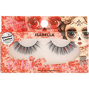 ioni Day of the Dead Sugar Dolls 3D Faux Mink Rhinestone Lashes - Isabella