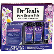 Dr Teal's Epsom Salt Everyday Wellness Set - Lavender & Chamomile