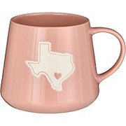 Destination Holiday Texas Ceramic Valentine's Mug - Pink