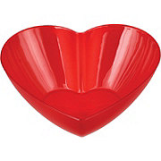 Destination Holiday Frosted Heart Valentine's Bowl - Red